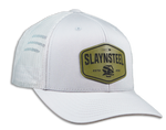 SLAYNSTEEL FLOAT BADGE GRAY SNAPBACK