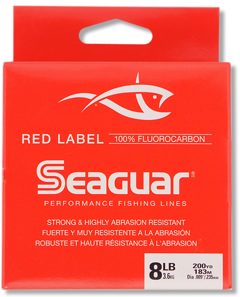 SEAGUAR RED LABEL FLUOROCARBON SLAY N STEEL CO