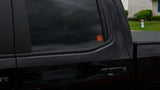 SMALL ORANGE BADGE DECAL