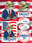 TROUT '24 CAMPAIGN STICKER PACK