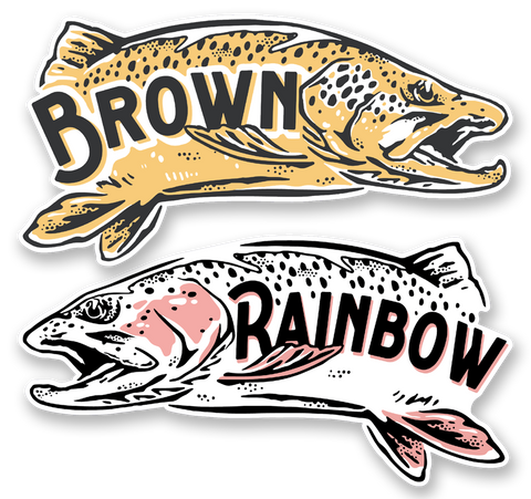 TROUT STICKER PACK