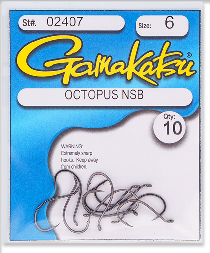 Gamakatsu Octopus Fishing Hook NSB