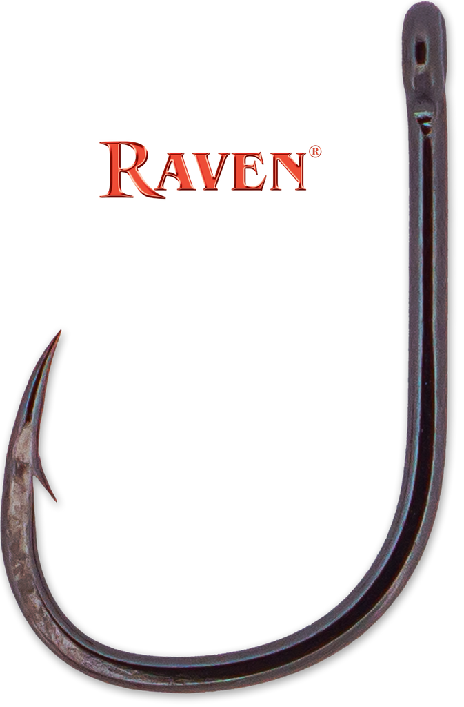 Raven Specimen Wide Gap / Gape Hooks, Size #6, Box of 100