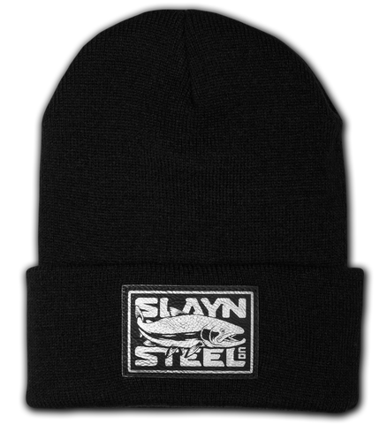 SSC BUCK WILD BLACK/CHROME WINTER HAT