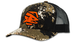 SSC CAMO ORANGE PATCH SNAPBACK